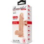 BAILE Beautiful Encounter Zebulon Flexibler Realistischer Dildo 19,4 cm Naturfarben