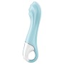 SATISFYER Air Pump Vibrator 5+ - Aufblasbarer G-Punkt Vibrator mit App Steuerung, Blau