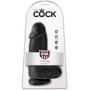 KING COCK - Realistischer Chubby Dildo 23 cm Schwarz