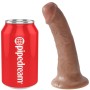 KING COCK - Realistischer Penis 15 cm in Karamellfarbe