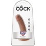KING COCK - Realistischer Penis 15 cm in Karamellfarbe