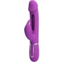 PRETTY LOVE Kampas 3-in-1 Multifunktions-Rabbit-Vibrator in Lila
