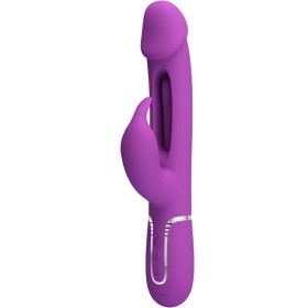 PRETTY LOVE Kampas 3-in-1 Multifunktions-Rabbit-Vibrator in Lila