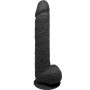 SILEXD Modell 1 Realistischer Premium Penis aus Silexpan Silikon Schwarz 38 cm