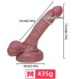 ARMONY - Realistischer Dildo aus flüssigem Silikon, 15 cm