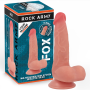 ROCKARMY FOX Realistischer Dildo aus flüssigem Silikon, 19 cm Länge, 3,2 cm Durchmesser
