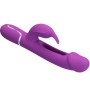 PRETTY LOVE Kampas 3-in-1 Multifunktions-Rabbit-Vibrator in Lila