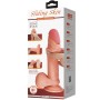 PRETTY LOVE - Sliding Skin Series realistischer Dildo mit Saugnapf Mulatto 20,5 cm