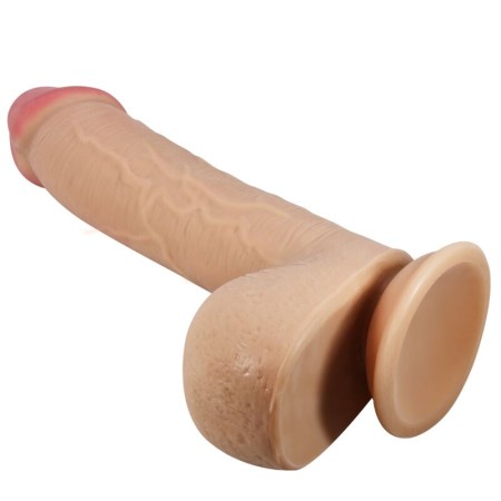 PRETTY LOVE Sliding Skin Serie Realistischer Dildo mit Saugnapf 23,4 cm