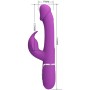PRETTY LOVE Kampas 3-in-1 Multifunktions-Rabbit-Vibrator in Lila