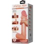 PRETTY LOVE - Sliding Skin Series Realistischer Dildo mit Saugnapf Braun 26 cm