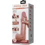 PRETTY LOVE Sliding Skin Serie Realistischer Dildo mit Saugnapf Braun 24 cm