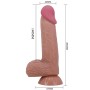PRETTY LOVE Sliding Skin Series Realistischer Dildo mit Saugfuß Braun 20,6 cm