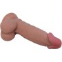 PRETTY LOVE - Sliding Skin Series Realistischer Dildo mit Saugnapf Braun 19,4 cm