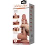 PRETTY LOVE - Sliding Skin Series Realistischer Dildo mit Saugnapf Braun 19,4 cm