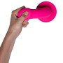 ADRIEN LASTIC - HITSENS 2 Silikon-Dildo Rosa mit Doppel-Dichte