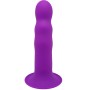 ADRIEN LASTIC - Hitsens 3 Silikon-Dildo Violett mit Doppel-Dichte