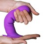 ADRIEN LASTIC - Hitsens 3 Silikon-Dildo Violett mit Doppel-Dichte