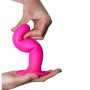 ADRIEN LASTIC - Hitsens 4 Silikon-Dildo Fuchsia mit Doppel-Dichte