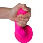 ADRIEN LASTIC - Hitsens 4 Silikon-Dildo Fuchsia mit Doppel-Dichte