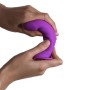 ADRIEN LASTIC - Hitsens 6 Silikon-Dildo Violett mit Doppel-Dichte