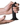 ADRIEN LASTIC Hitsens 5 Silikon Dildo Schwarz – Thermoreaktives Anal- und Vaginalspielzeug