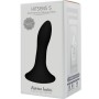 ADRIEN LASTIC Hitsens 5 Silikon Dildo Schwarz – Thermoreaktives Anal- und Vaginalspielzeug