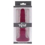 GET REAL - Gerippter Dong 12 cm Rot mit Saugnapfbasis