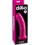 DILLIO Dildo mit Saugnapf 20,32 cm Rosa - Hochwertiges Gummi, phthalatfrei