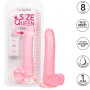 CALEXOTICS - Size Queen Dildo Pink 20,3 cm mit flexibler Basis
