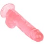 CALEXOTICS - Size Queen Dildo Pink 20,3 cm mit flexibler Basis
