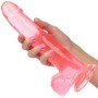 CALEXOTICS - Size Queen Dildo Pink 20,3 cm mit flexibler Basis