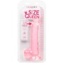 CALEXOTICS - Size Queen Dildo Pink 20,3 cm mit flexibler Basis