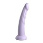 DILLIO Slim Seven 17,78 cm Violett – Hochwertiger Silikon-Dildo mit Saugnapfbasis