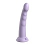 DILLIO Slim Seven 17,78 cm Violett – Hochwertiger Silikon-Dildo mit Saugnapfbasis