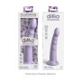 DILLIO Slim Seven 17,78 cm Violett – Hochwertiger Silikon-Dildo mit Saugnapfbasis