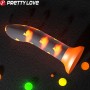PRETTY LOVE - Magical Nightfall Leuchtender Dildo ohne Vibration, Orange
