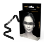 COQUETTE CHIC DESIRE - Schwarze Spitzen-Augenmaske mit Band