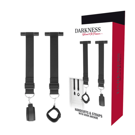 DARKNESS Bondage Tür-Handschellen – Robuste Fesselung für Türen