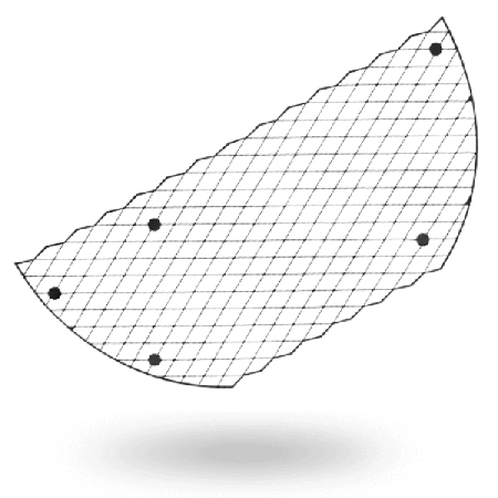 Bijoux Vinyl Maske Louise – 6 exklusive Designs mit wiederverwendbaren Klebepads