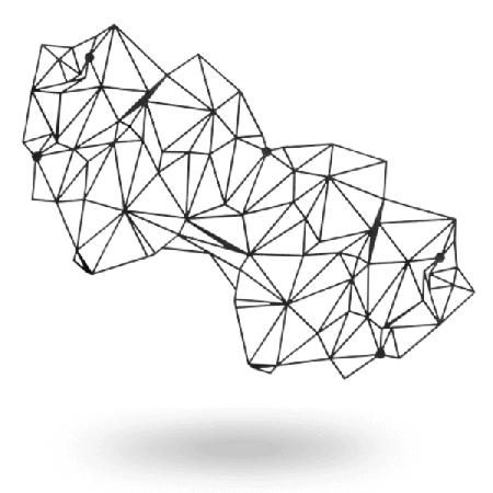 Bijoux Vinyl Maske Kristine – Wiederverwendbare Vinyl-Gesichtsmaske mit Klebestickern