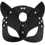 COQUETTE CHIC DESIRE - Vegane Leder-Maske mit Katzenohren