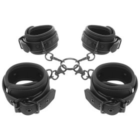 FETISH SUBMISSIVE - Hand- und Fußfesseln Set mit Neoprenfutter