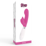 GLOSSY - Rabbit Elvis Rosa Silikon-Massagegerät mit 10 Vibrationsmodi