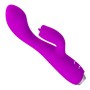 PRETTY LOVE Gloria Rabbit Vibrator - Wiederaufladbar, Wasserdicht, Violett