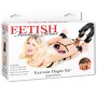 Fetish Fantasy Series - Extreme Hog-Tie Kit mit Neoprenfesseln und Metall-Hogtie