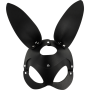 COQUETTE CHIC DESIRE - Vegane Leder-Maske mit Hasenohren