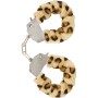 TOYJOY - Furry Fun Leoparden-Handschellen mit weichem Plüsch