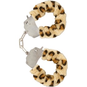 TOYJOY - Furry Fun Leoparden-Handschellen mit weichem Plüsch
