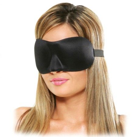 FETISH FANTASY SERIES Deluxe Fantasy Maske Schwarz - Komfortables Neopren-Antifaz